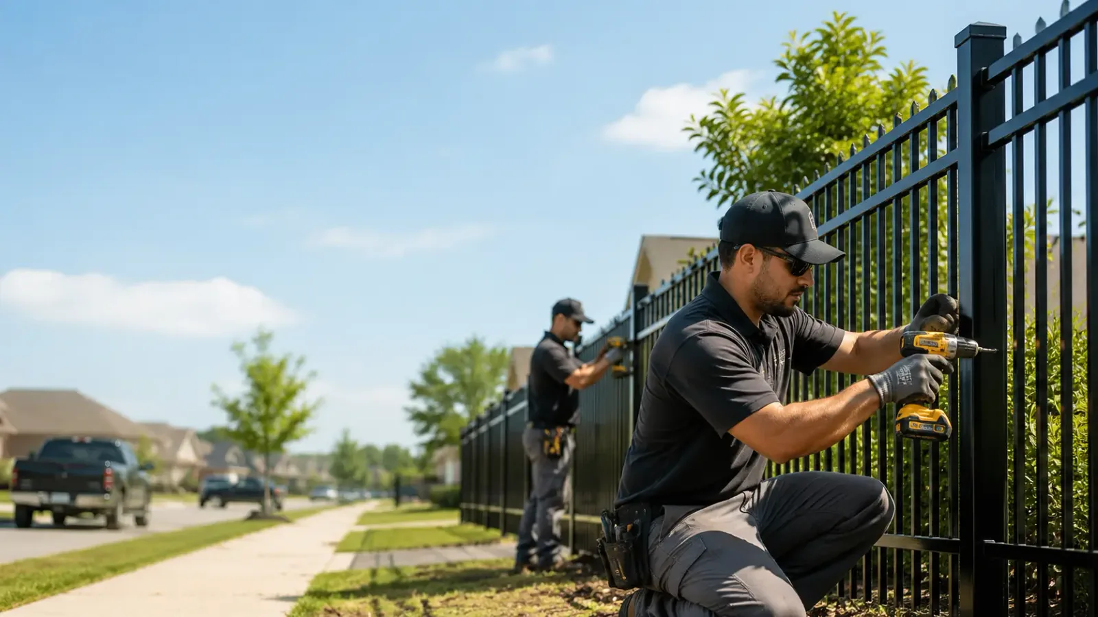 Metal Fence Installation in Linton, IN